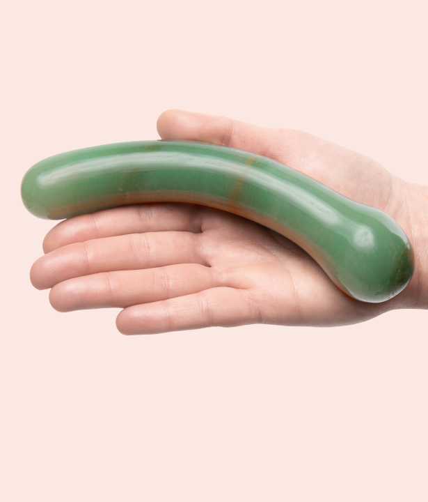 G-CURVE JADE DILDO